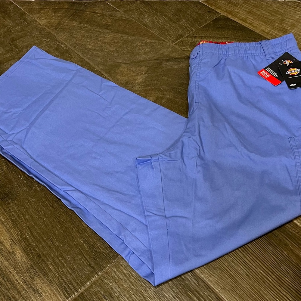Dickies Mens Scrubs EDS Signature Zip Fly Pull-On Pant 81006 Size Large NWT